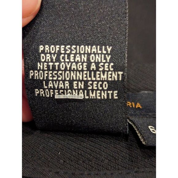 BCBGMaxazria Women's Black Mid-Rise Lacing On Size Pants Size 6 - Picture 5 of 5